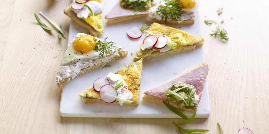 Sandwiches aux œufs