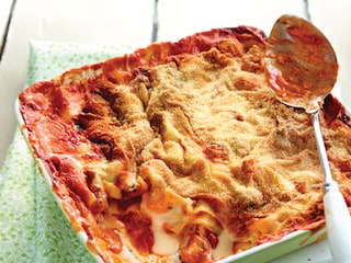 Lasagne met zeevruchten