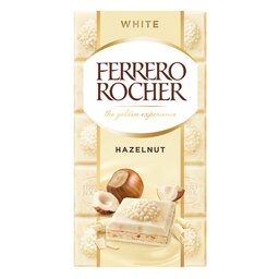 Chocolade | Tablet | Rocher | Hazelnoot Wit