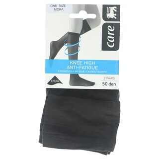 Delhaize | Care | Mi-bas antifatigue 50D MOKA 