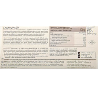 Delhaize | Crème brûlée | 2+1 gratuit 
