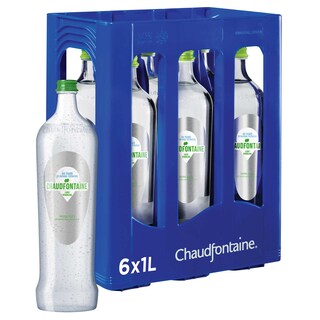 Chaudfontaine | Eau minérale | Légèrement pétillante | Bac 6 x 1 l