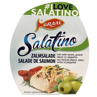 Salatino | Saumon | Salade | Haricots blancs 