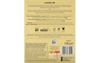 Delhaize | Koffie | Lungo 09 | Caps 