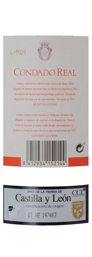 Espagne - Spanje | Castilla Y Leon D.O. | Avelino Vegas Condado Rosé 