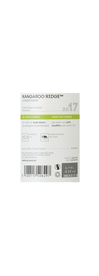 Australie - Australië | South Eastern | Kangaroo Ridge Chardonnay 