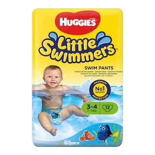 Huggies | Little Swimmers | Culottes de natation | Jetables | Taille 3-4 