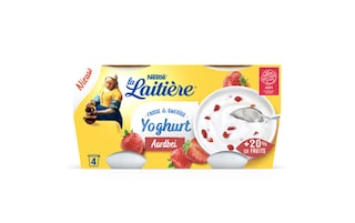 La Laitière | Roeryoghurt | Smeuig | Aardbei 