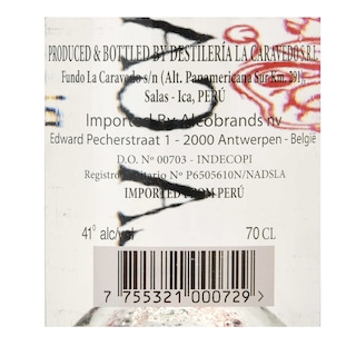 Porton | Pisco La Caravedo 41% alc 70 cl