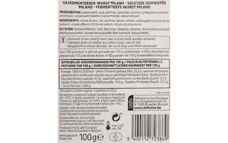 Delhaize | Salame milano 