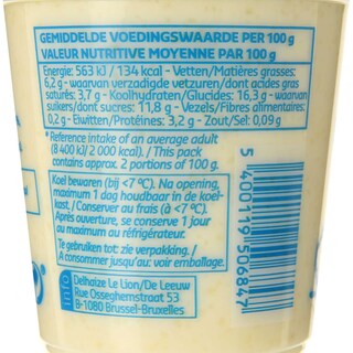Delhaize | Pudding | Griesmeel | 2+1 gratis 