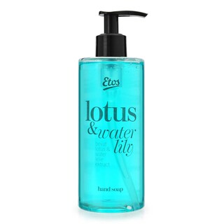 Etos | Savon mains | Pompe | Lotus & nénuphar 
