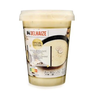Delhaize | Soupe | Céleri-rave | Truffe 