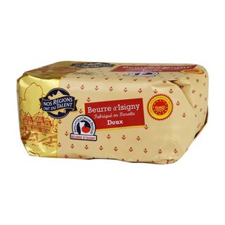 NOS REGIONS ONT DU TALENT | BEURRE ISIGNY BARATTE AOP DOUX 