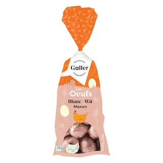 Galler | oeufs de Pâques | Blanc Manon | FT 