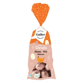 Galler | oeufs de Pâques | Blanc Manon | FT 
