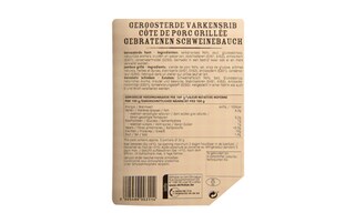 Delhaize | Geroosterde varkensrib +/- 150 gr