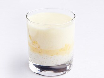Ananas met kokos en witte chocolade
