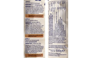 Delhaize | Pâtes | Gemelli 