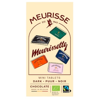 Meurisse | Pure chocolade | Mini tabletten 