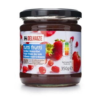 Delhaize | Confituur | Wilde  aardbei | Fruitbeleg 