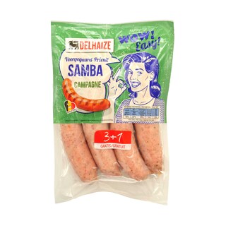 Delhaize | Samba campagne 3+1 