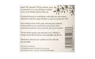 Sipsmith | Gin | London dry | 41.6% alc 