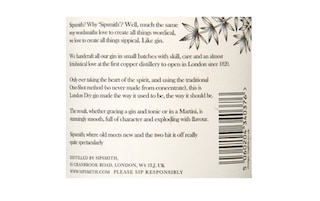 Sipsmith | Gin | London dry | 41.6% alc 50 cl