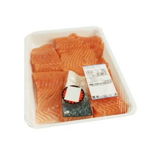 Delhaize | Filet saumon ATL avec peau | Maxi Pack 