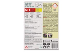 Delhaize | Bloc-WC | Power | 5 Goutes | Citron | Duo 
