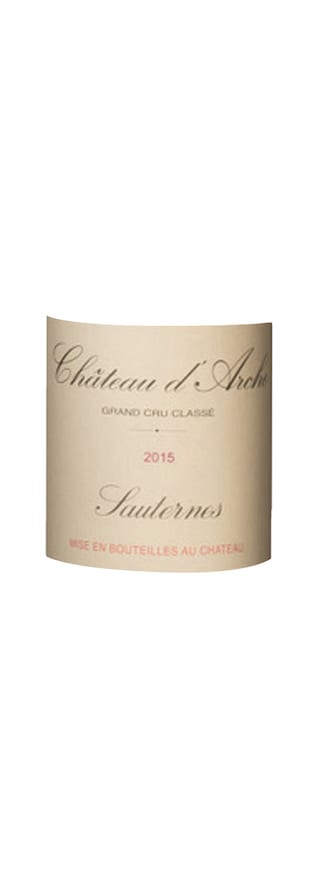 France - Frankrijk | Bordeaux - Sauternes | Château D'Arche Grand Cru Classé | Caisse en Bois | 2015 | Blanc 