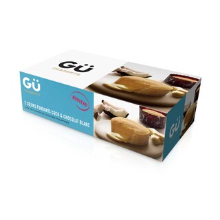 Gü Desserts | Coeur Fondants Coco et Chocolat Blanc 