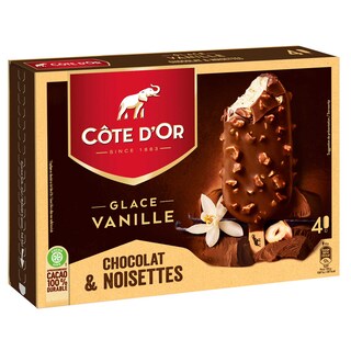 Côte d'Or | Stick | Vanille 4 x 9 cl