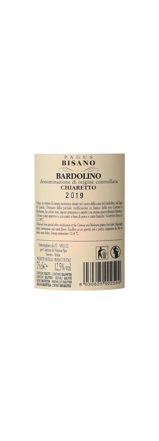Italie - Italië | VENETO | Bisano Chiaretto | 2019 | Rosé 