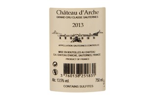 France - Frankrijk | Bordeaux - Sauternes | Château d'Arche Grand Cru Classé 2015 | Houten kist 