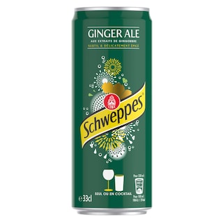 Schweppes | Ginger Ale | Canette 