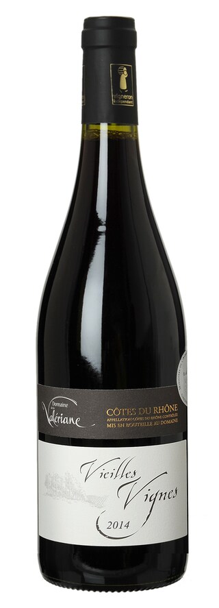FR COTES DU RHONE | Côtes du Rhône AC | Valérianne Vieilles Vignes 2014 Rood 