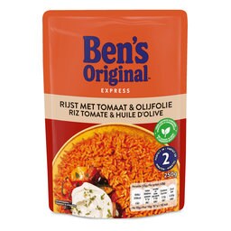 Rijst | Voorgekookt | Tomaat-Olijfolie | 2min