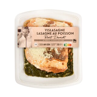 Delhaize | Lasagne | Poisson de la Mer du nord 