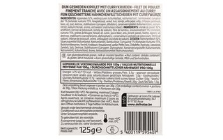 Delhaize | Emince filet poulet curry 125 gr