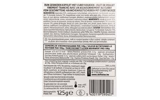 Delhaize | Emince filet poulet curry 125 gr