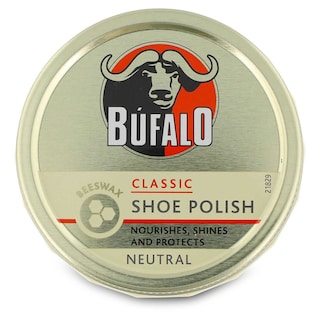 Bufalo | Cirage en crème | Classic | Cire d'abeille | Incolore 