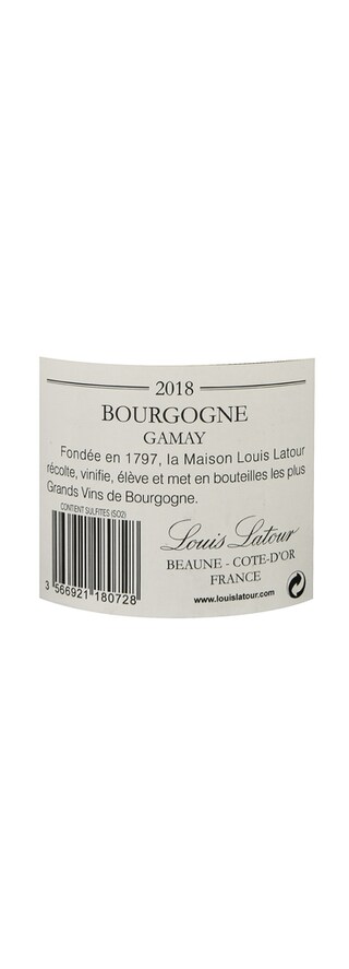 France - Frankrijk | Bourgogne - Bourgogne | Bourgogne Gamay 2018 | Louis Latour 