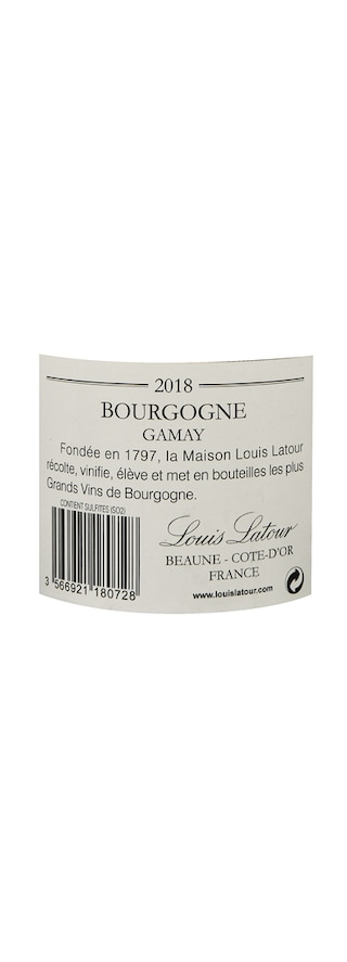 France - Frankrijk | Bourgogne - Bourgogne | Bourgogne Gamay 2018 | Louis Latour 