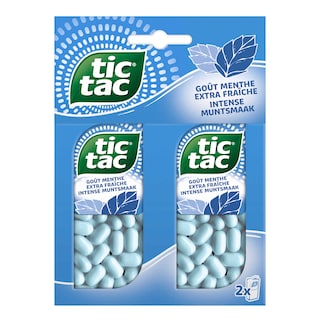 Tic Tac | Pastille | Menthe | Intense | Duopack 