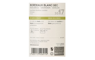 France - Frankrijk | Bordeaux - Bordeaux AC | Bordeaux Blanc Sec 2017 