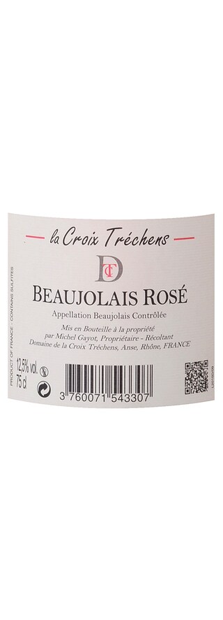 FR BOURGOGNE BEAUJOLAIS | Bourgogne - Beaujolais AC | Domaine de la Croix de Trechens 2014 Rosé 