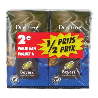 Beyers | Café | Décaféiné | Moulu 2e 1/2p 