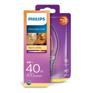 Philips | Lampe | LED | 40W | E14 | B35 | CL | WGD90 | Eco 
