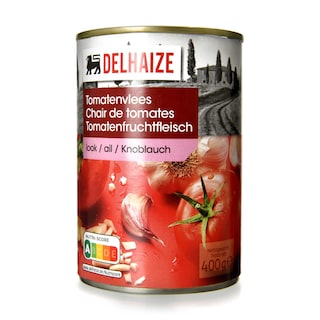 Delhaize | Chair de tomates | Ail 